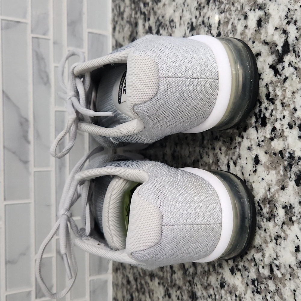 Pure Platinum Gray Nike Air Max Sequent 2 Running Shoes  7.5 sneakers 852465-001 - Picture 4 of 7